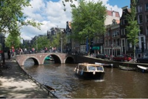 Drukte op de grachten zichtbaar in app
