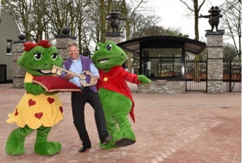 Duinrell neemt nieuwe entree in gebruik