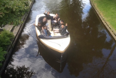Kamerlid op werkbezoek in Giethoorn
