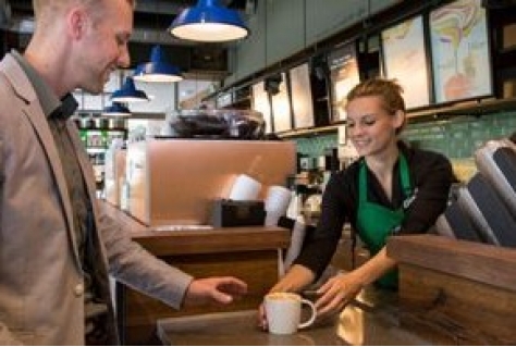 Starbucks en Albron openen vijfde vestiging