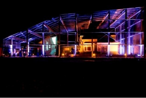 Overkapping voor commandantwoning Westerbork