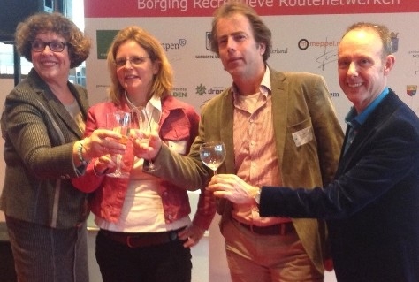 Kliksysteem bewaakt recreatieve routes