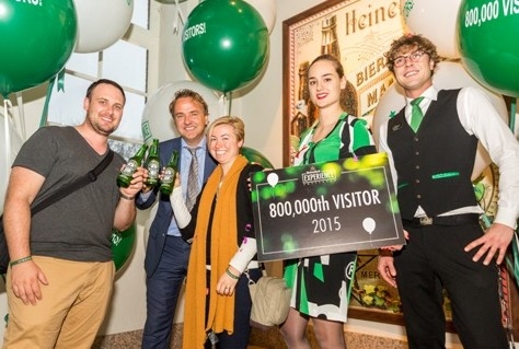Heineken Experience verdubbelt bezoekersaantal in vijf jaar