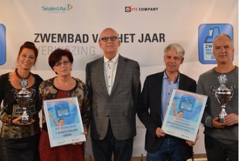 Wie zijn de zwembaden van het jaar?
