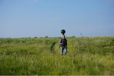 Natuurgebieden in Google Streetview