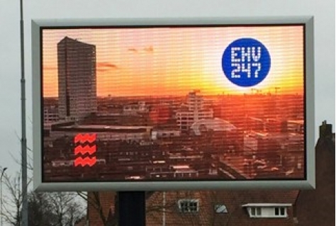 Nieuwe LED schermen in Eindhoven