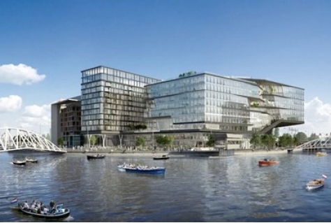 Booking bouwt campus in Amsterdam