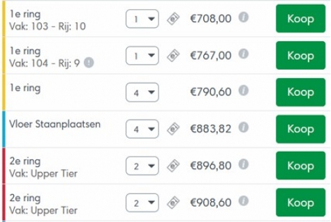 Ticketmaster stopt eigen doorverkoopsites
