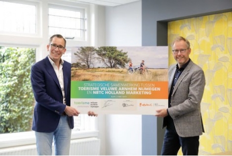 NBTC en Toerisme Veluwe Arnhem Nijmegen bekrachtigen samenwerking