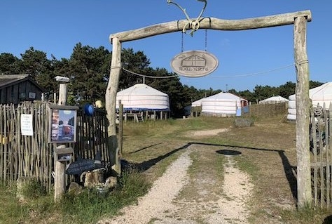 Mongoolse Texel Yurts - Een natuurlijke Glampingbelevenis 