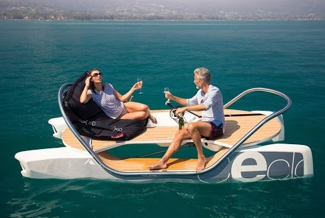 Breebronne neemt e-waterfiets in gebruik