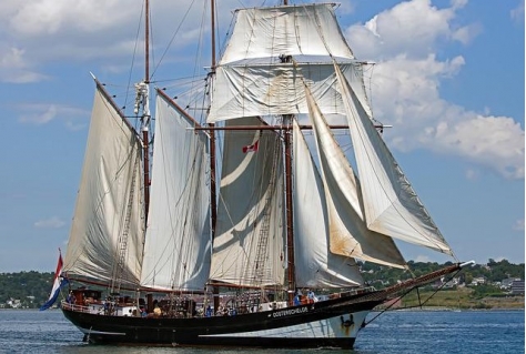 Nederlandse driemaster wint tall ships race naar Aalborg