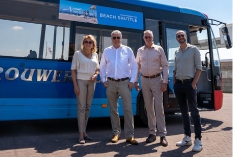 Noordwijk laat Beach Shuttle weer rijden