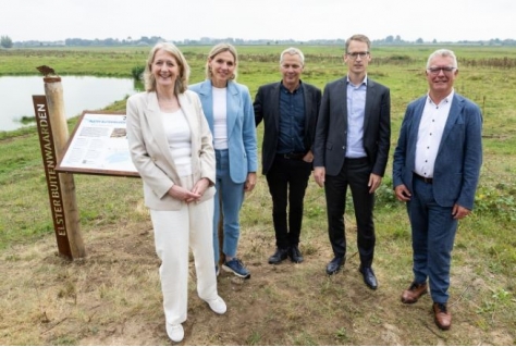 130 hectare bijzondere natuur in de Elster Buitenwaarden