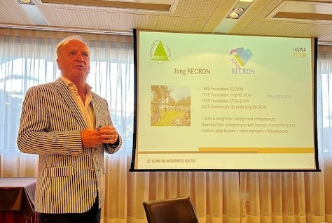 Arthur van Disseldorp heeft volop ambities voor de Europese brancheorganisatie van campsites en holiday parks