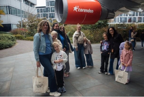 Chill in het vliegtuig