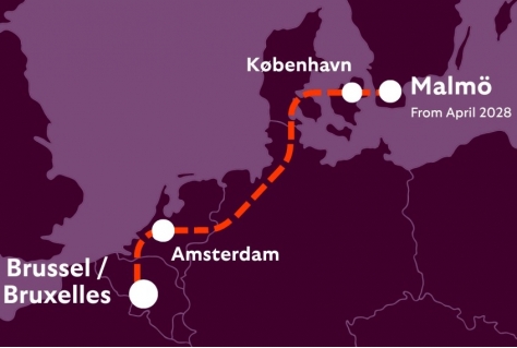 European Sleeper en RDC starten nachttrein van Brussel en Amsterdam naar Kopenhagen en Malmö