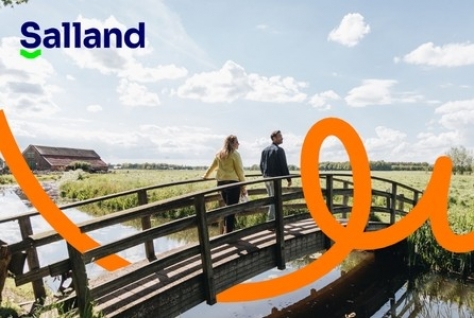 Salland nieuwe  huisstijl, aangescherpt merkverhaal en vervanging website