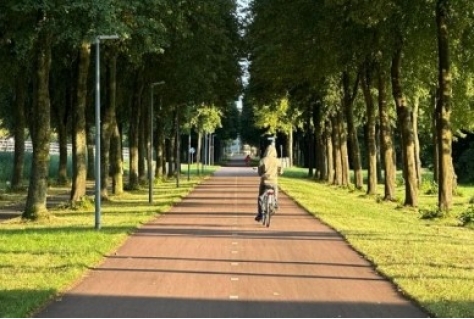 Tellers op Groningse doorfietsroutes