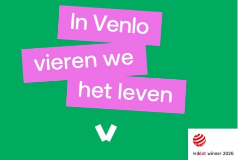 Venlo wint Red Dot Award voor nieuwe merkidentiteit