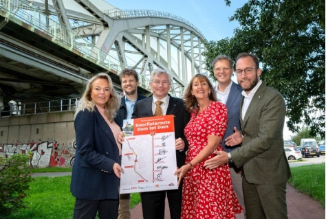 Fietsroute van de Dom naar de Dam