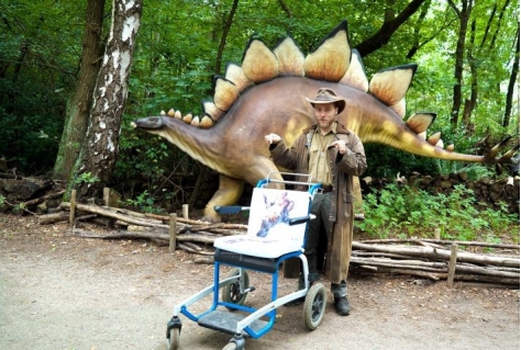 Eerste rolstoeleditie DinoAdventures in DierenPark Amersfoort 