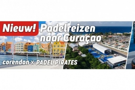 Padel Pirates en Corendon bieden padelreizen