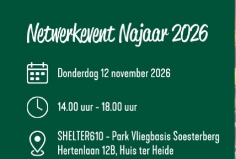 12/11/26 t/m 12-11-26: Netwerkevent RBT Heuvelrug & Vallei