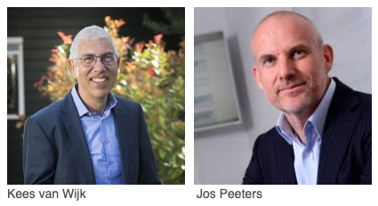 Kees van Wijk en Jos Peters