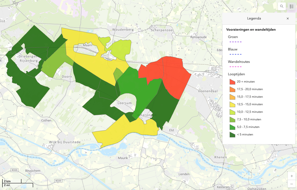 Nabijheidsanalysetool