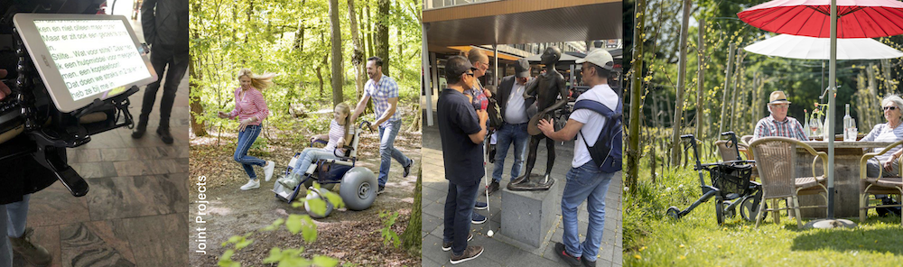 Plezier beleven met elkaar op de Duivelsberg bij Nijmegen.