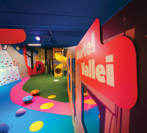 Voor kinderen van vier tot acht jaar is er de Wortelvallei.