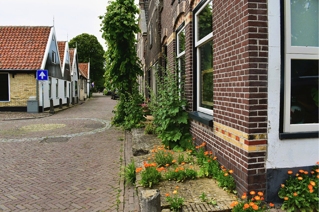 De Waal, het kleinste dorp op Texel.