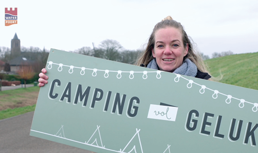 Colinda Geluk is met haar camping ook onderdeel van Waterpoort. Colinda Geluk is met haar camping ook onderdeel van Waterpoort.