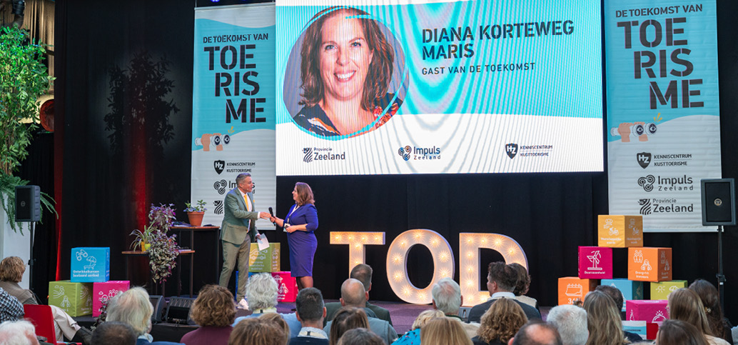 Diana Korteweg Maris presenteert op de Toeristische Ontmoetingsdag ‘De gast van de toekomst’ Diana Korteweg Maris presenteert op de Toeristische Ontmoetingsdag ‘De gast van de toekomst’