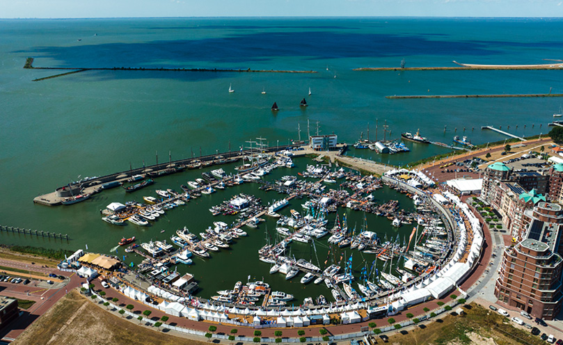 Bataviahaven biedt ruimte aan pleziervaart. Foto: gemeente Lelystad.