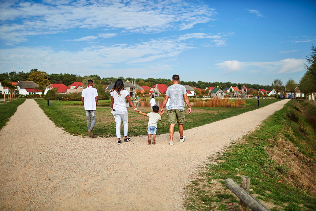 Buitenhof de Leistert werd in 5 fases gerealiseerd tot het huidige park met 313 bungalows.