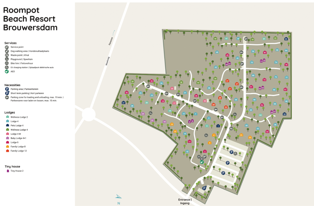 Plattegrond Roompot Beach Resort Brouwersdam. Plattegrond Roompot Beach Resort Brouwersdam.