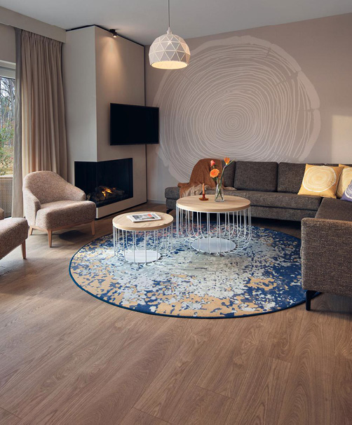 Interieur van een van de accommodaties.
